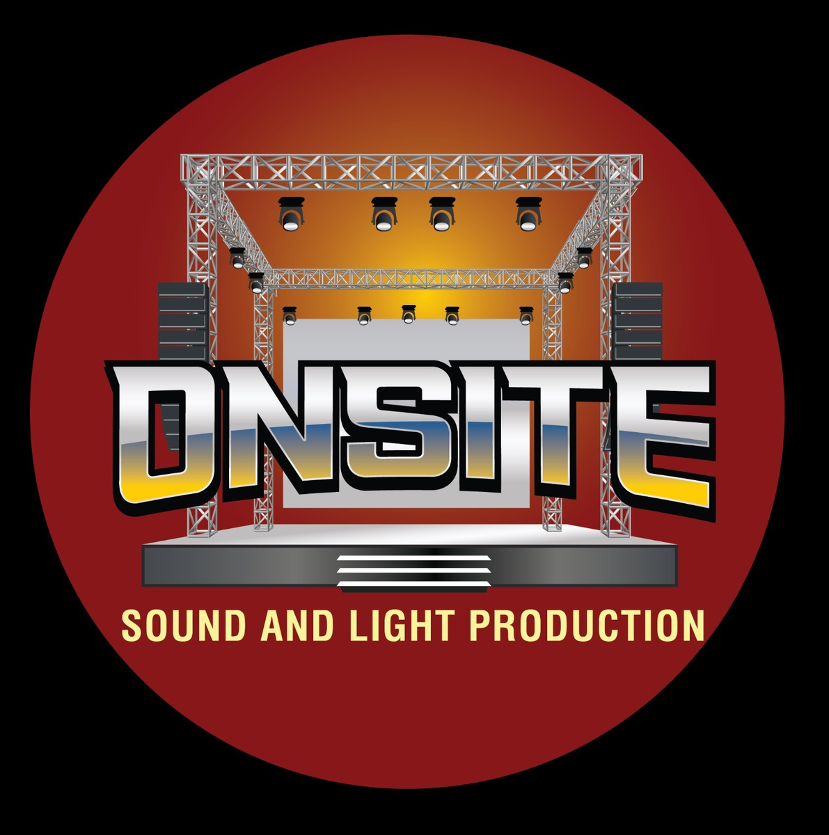 OnSite Sound and Light Production logo